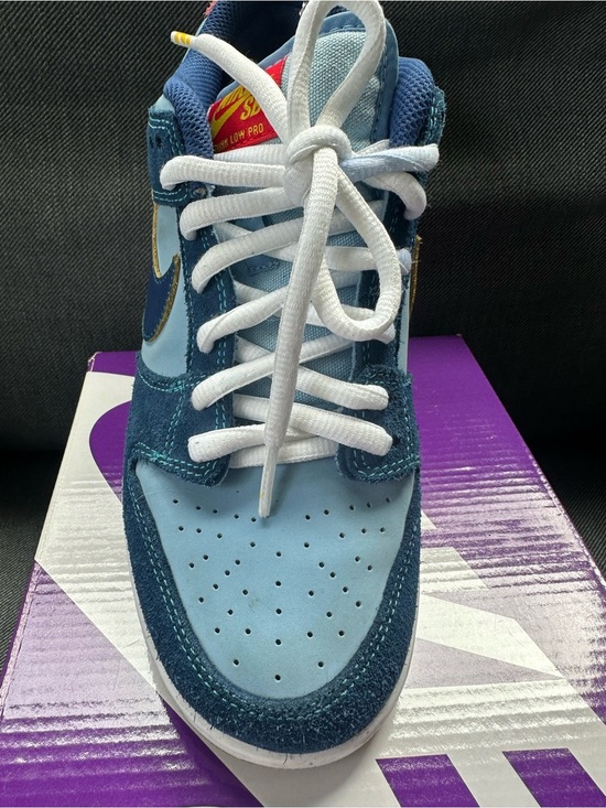 Nike ‘Why So Sad’ SB Dunk Low Pro - DX5549-400- Men’s Size 8 EUC main image 13